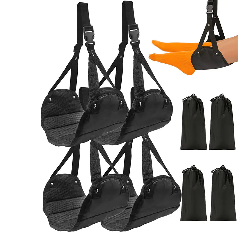 Travel Foot Hammock for Office and Airplane Use