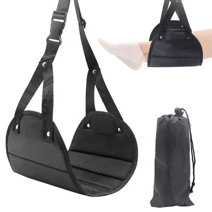 Travel Foot Hammock for Office and Airplane Use